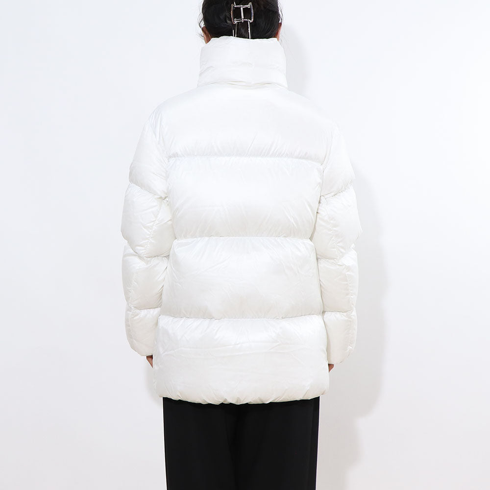 DUVETICA ダウンウェア ホワイト ダウンジャケット ロゴ VDDJ00716