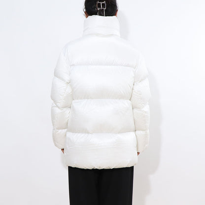 DUVETICA ダウンウェア ホワイト ダウンジャケット ロゴ VDDJ00716