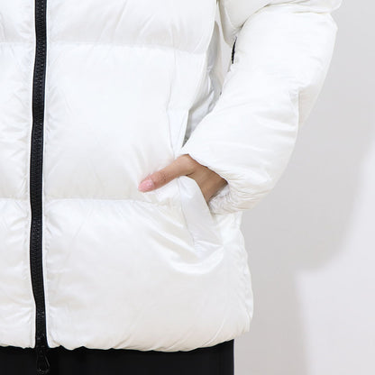 DUVETICA ダウンウェア ホワイト ダウンジャケット ロゴ VDDJ00716