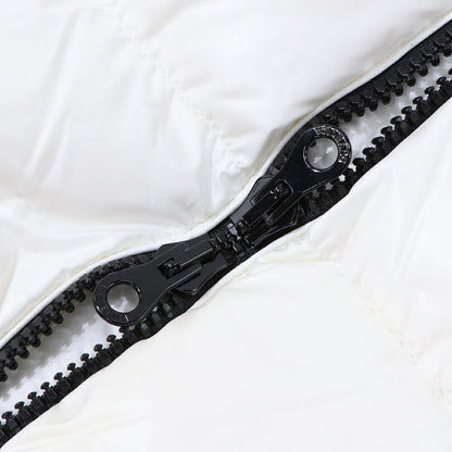 DUVETICA ダウンウェア ホワイト ダウンジャケット ロゴ VDDJ00716