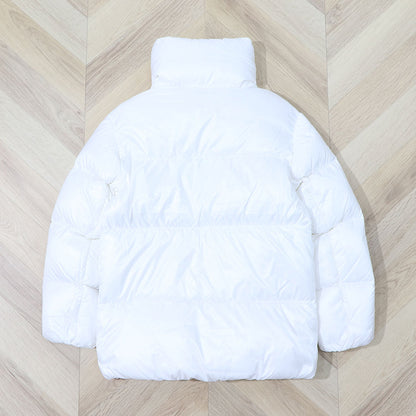 DUVETICA ダウンウェア ホワイト ダウンジャケット ロゴ VDDJ00716