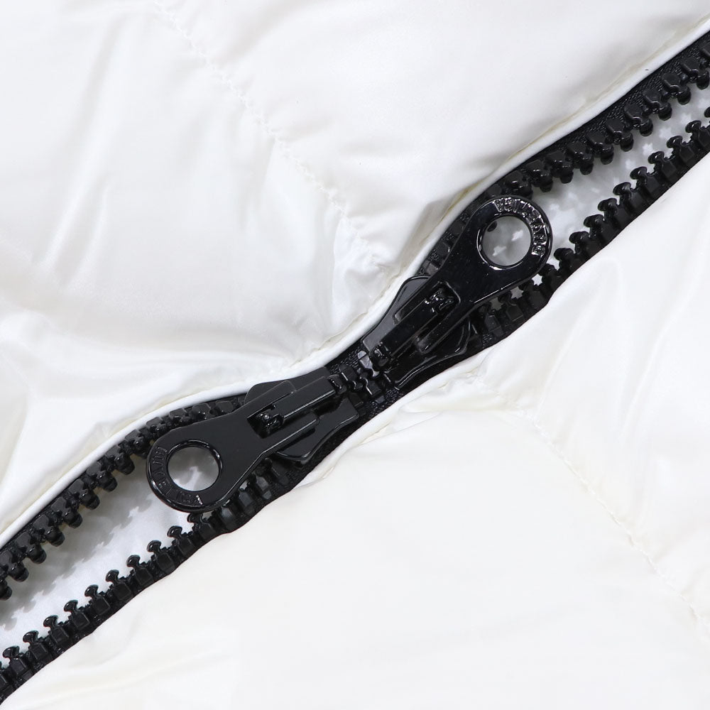 DUVETICA ダウンウェア ホワイト ダウンジャケット ロゴ VDDJ00716