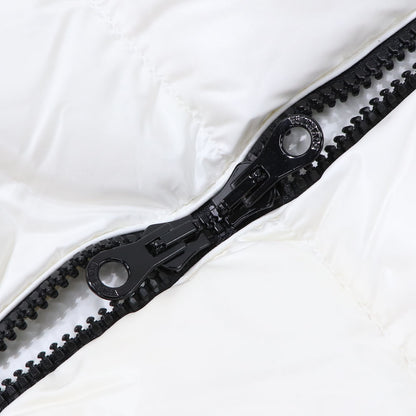 DUVETICA ダウンウェア ホワイト ダウンジャケット ロゴ VDDJ00716