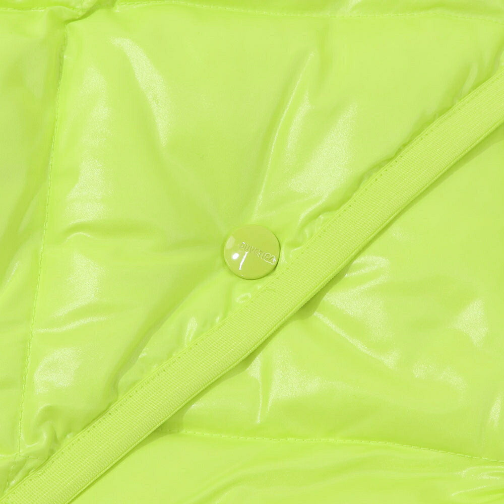 DUVETICA ダウンウェア イエロー キルティング ベルト付き VDDJ01216