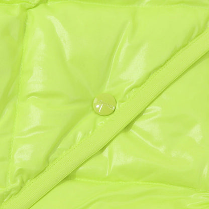 DUVETICA ダウンウェア イエロー キルティング ベルト付き VDDJ01216