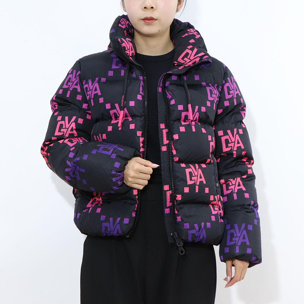 DUVETICA ダウンウェア ブラック×ピンク ダウンジャケット VDDJ01916