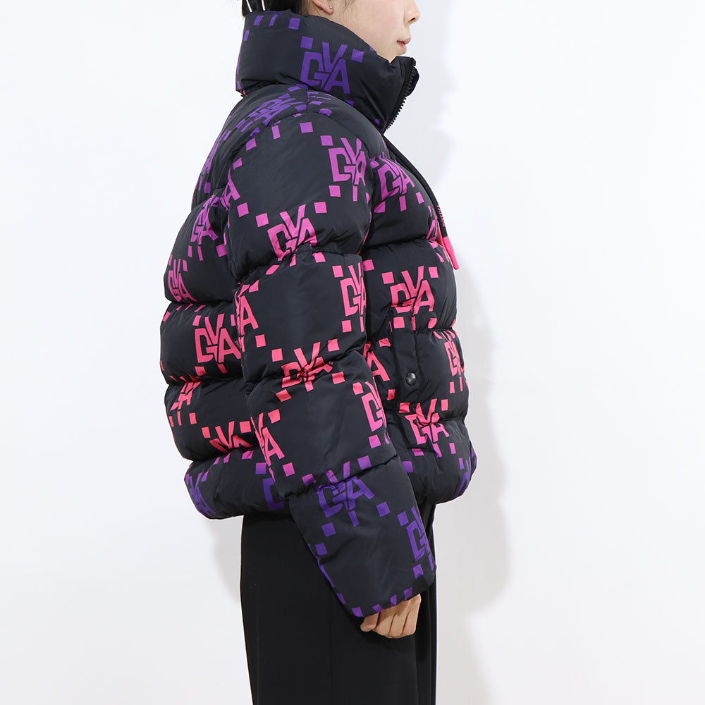 DUVETICA ダウンウェア ブラック×ピンク ダウンジャケット VDDJ01916