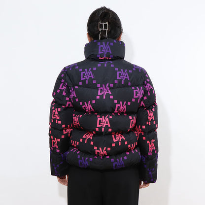 DUVETICA ダウンウェア ブラック×ピンク ダウンジャケット VDDJ01916