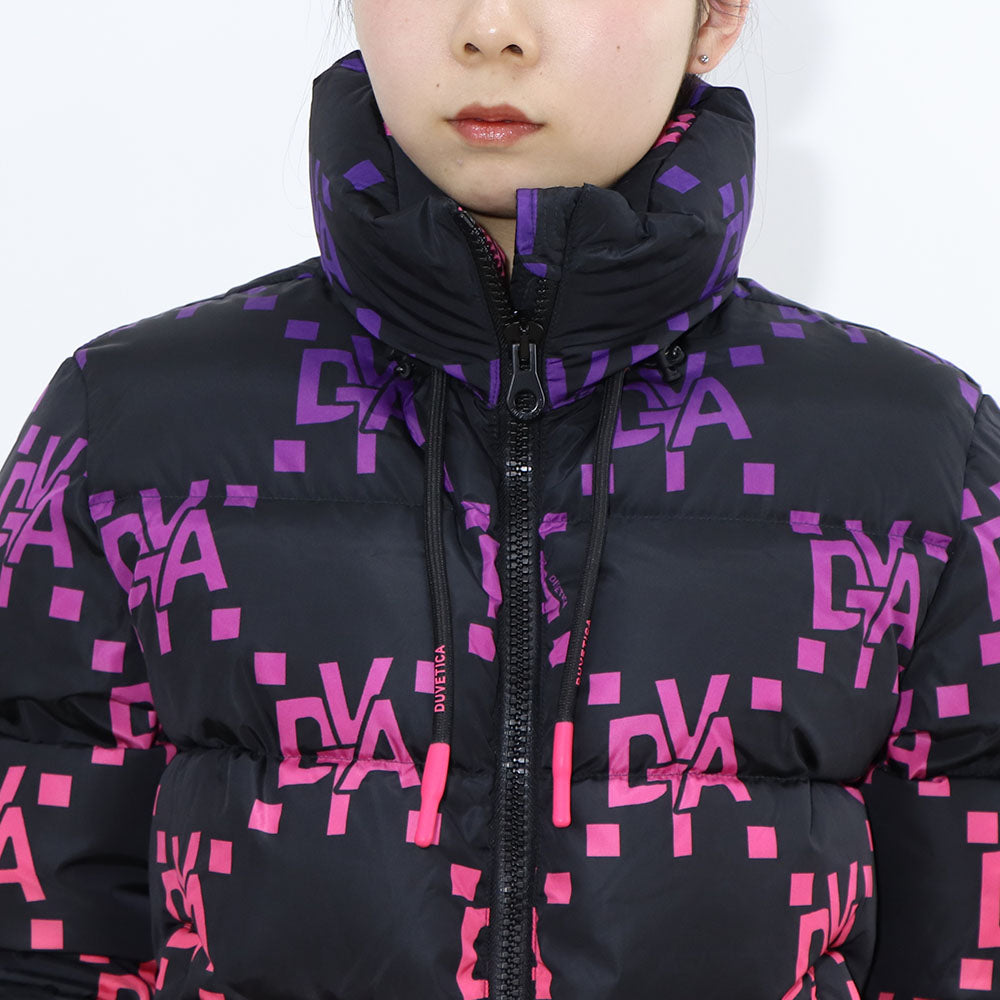 DUVETICA ダウンウェア ブラック×ピンク ダウンジャケット VDDJ01916