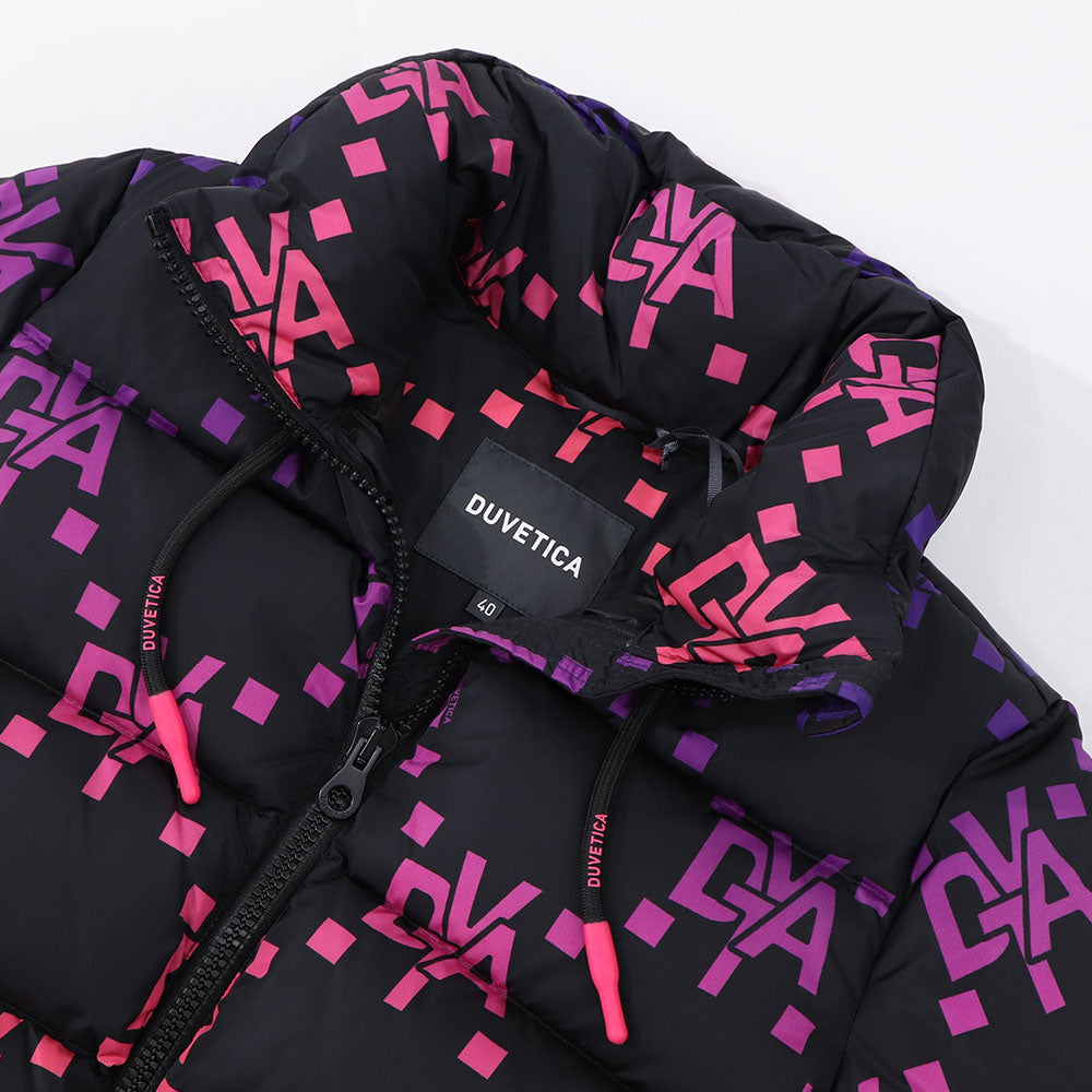 DUVETICA ダウンウェア ブラック×ピンク ダウンジャケット VDDJ01916