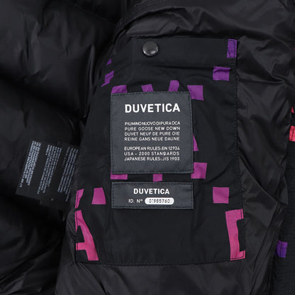 DUVETICA ダウンウェア ブラック×ピンク ダウンジャケット VDDJ01916