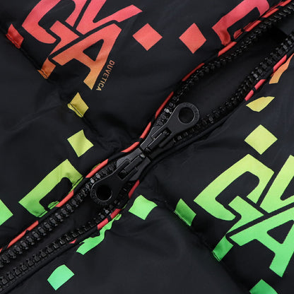 DUVETICA ダウンウェア ブラック ベルト ロゴ VDDJ02016