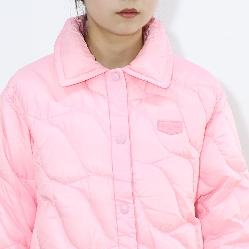 DUVETICA ダウンウェア ピンク ダウンジャケット キルティング