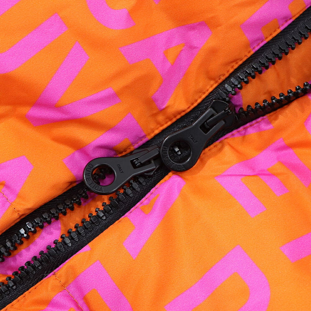 DUVETICA ダウンウェア オレンジ ロゴ ダウンベスト VUDV01111