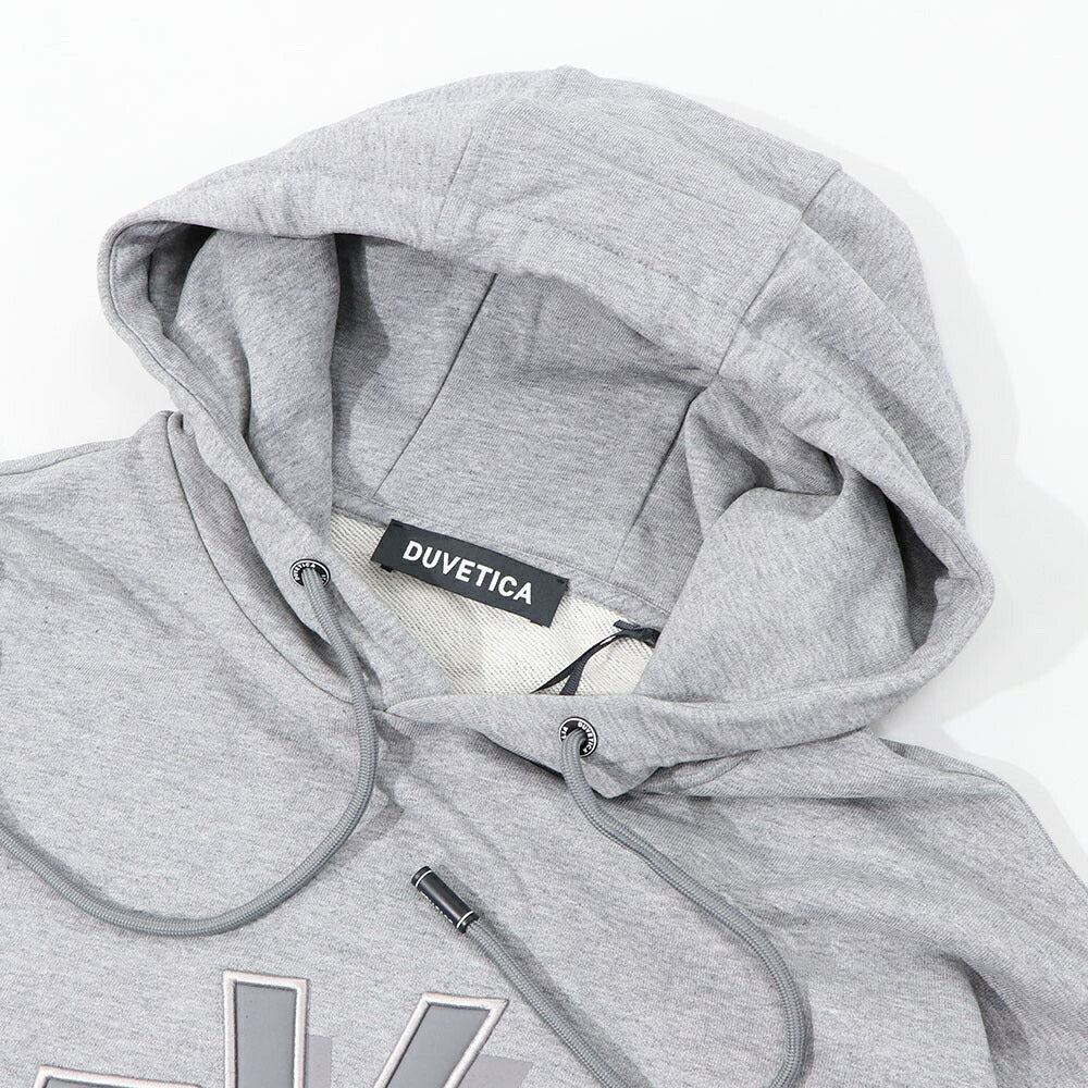 DUVETICA パーカー グレー オーバーサイズ VUHD00214