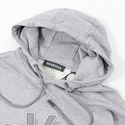 DUVETICA パーカー グレー オーバーサイズ VUHD00214