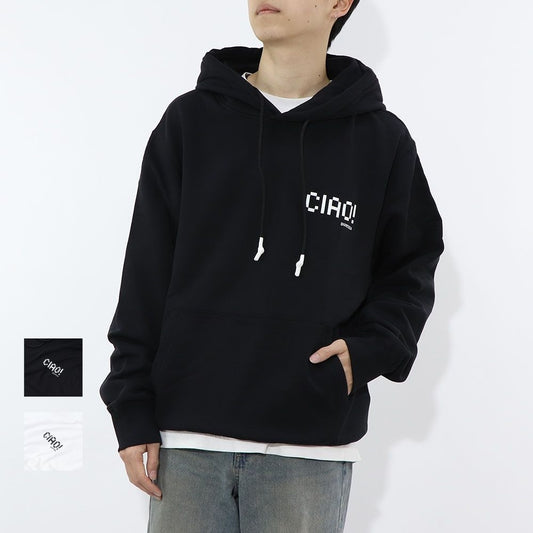 DUVETICA パーカー ホワイト ブラック VXHD00114