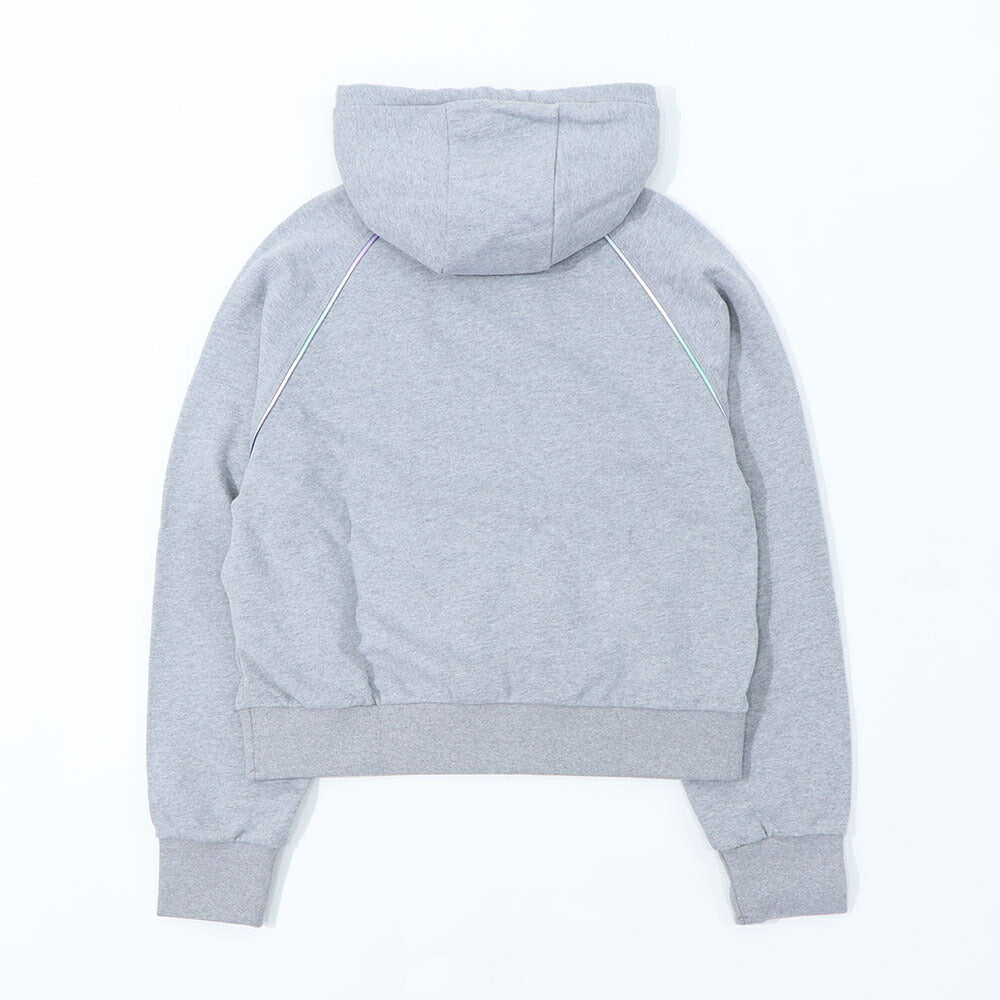 DUVETICA パーカー グレー クロップド丈 VDHD00314