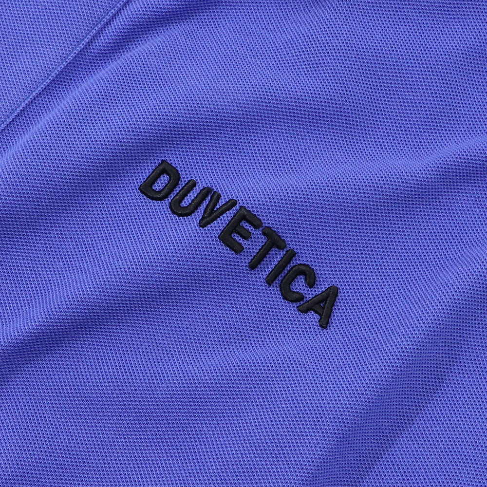 DUVETICA ポロシャツ  ブルー ホワイト VUTS61131