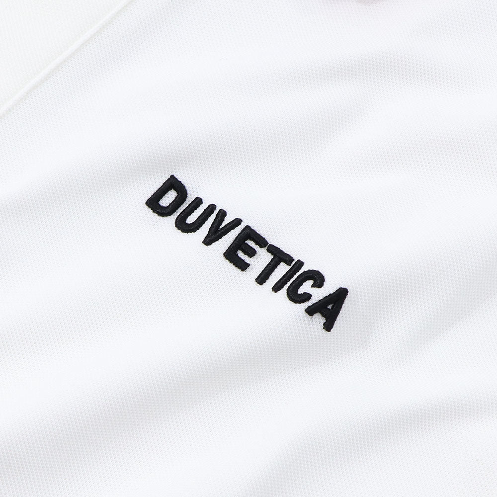 DUVETICA ポロシャツ  ブルー ホワイト VUTS61131