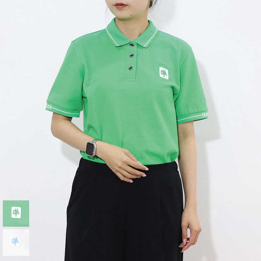 DUVETICA ポロシャツ  ホワイト グリーン VDTS21131