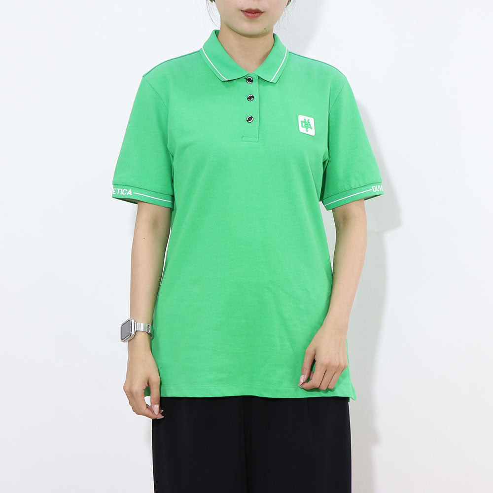 DUVETICA ポロシャツ  ホワイト グリーン VDTS21131