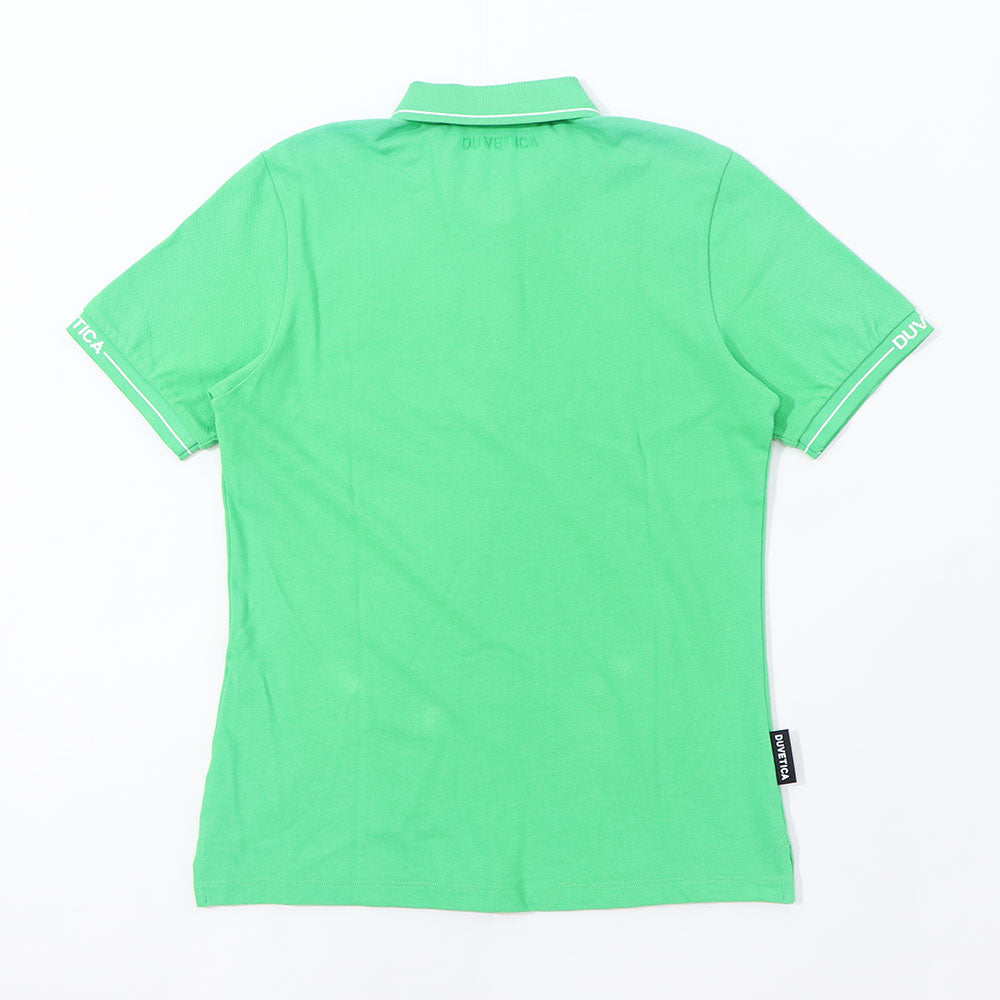 DUVETICA ポロシャツ  ホワイト グリーン VDTS21131