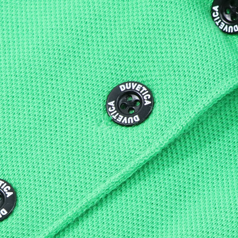 DUVETICA ポロシャツ  ホワイト グリーン VDTS21131