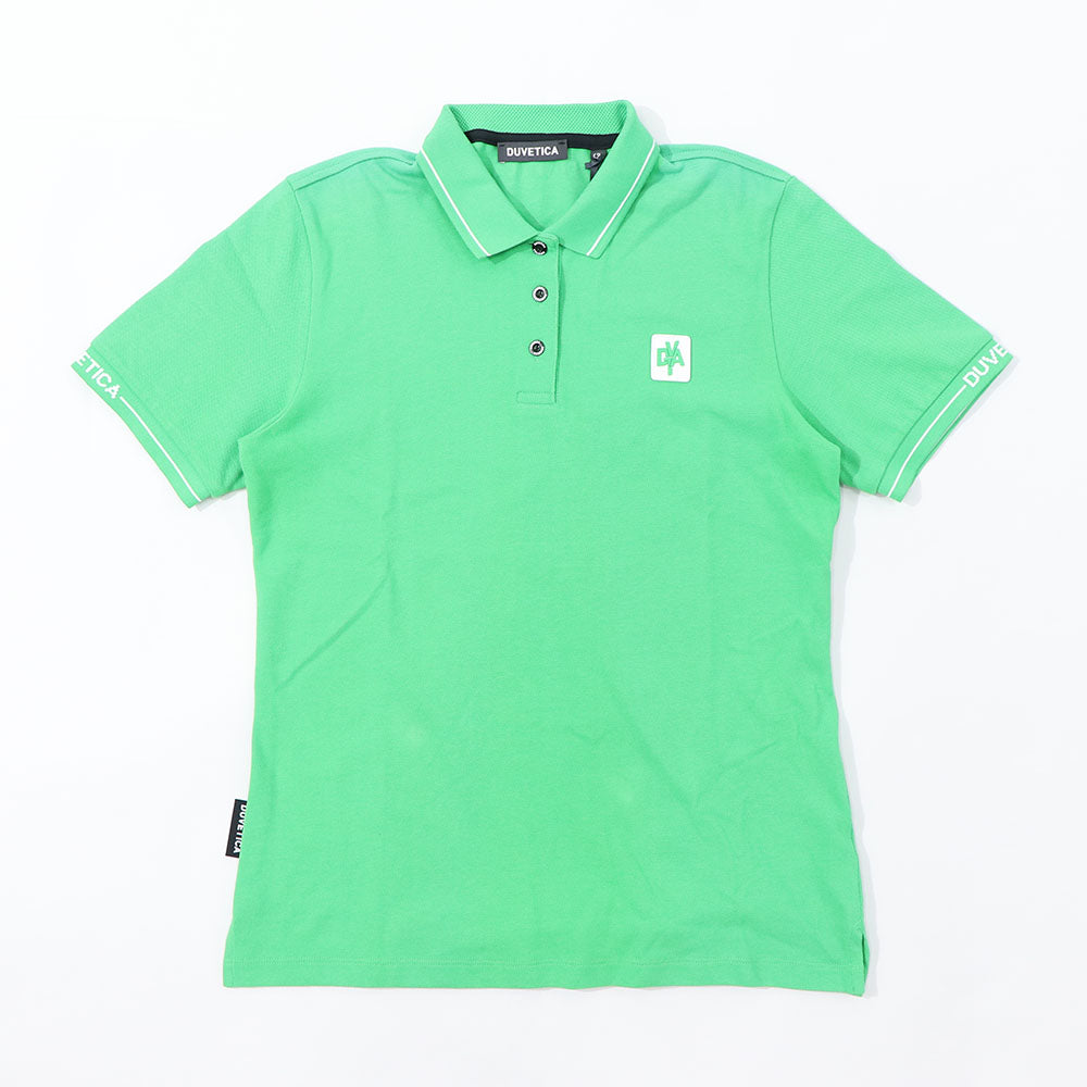 DUVETICA ポロシャツ  ホワイト グリーン VDTS21131