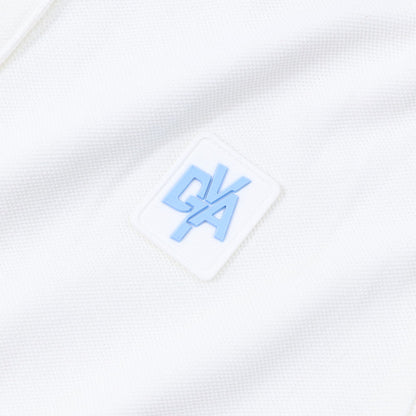 DUVETICA ポロシャツ  ホワイト グリーン VDTS21131