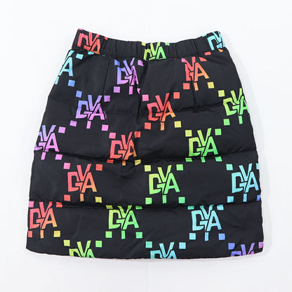 DUVETICA ブラック ダウン ミニスカート VDDI00316