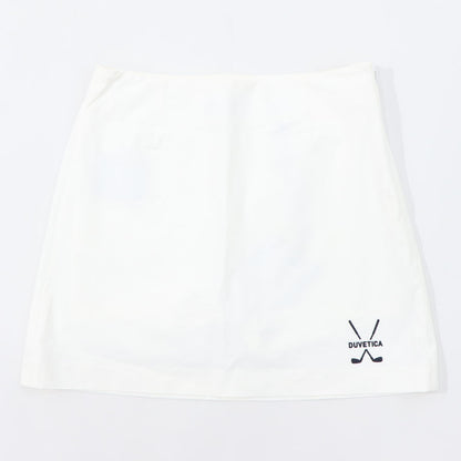 DUVETICA スカート  ホワイト ミニスカート ゴルフ VDSK61131