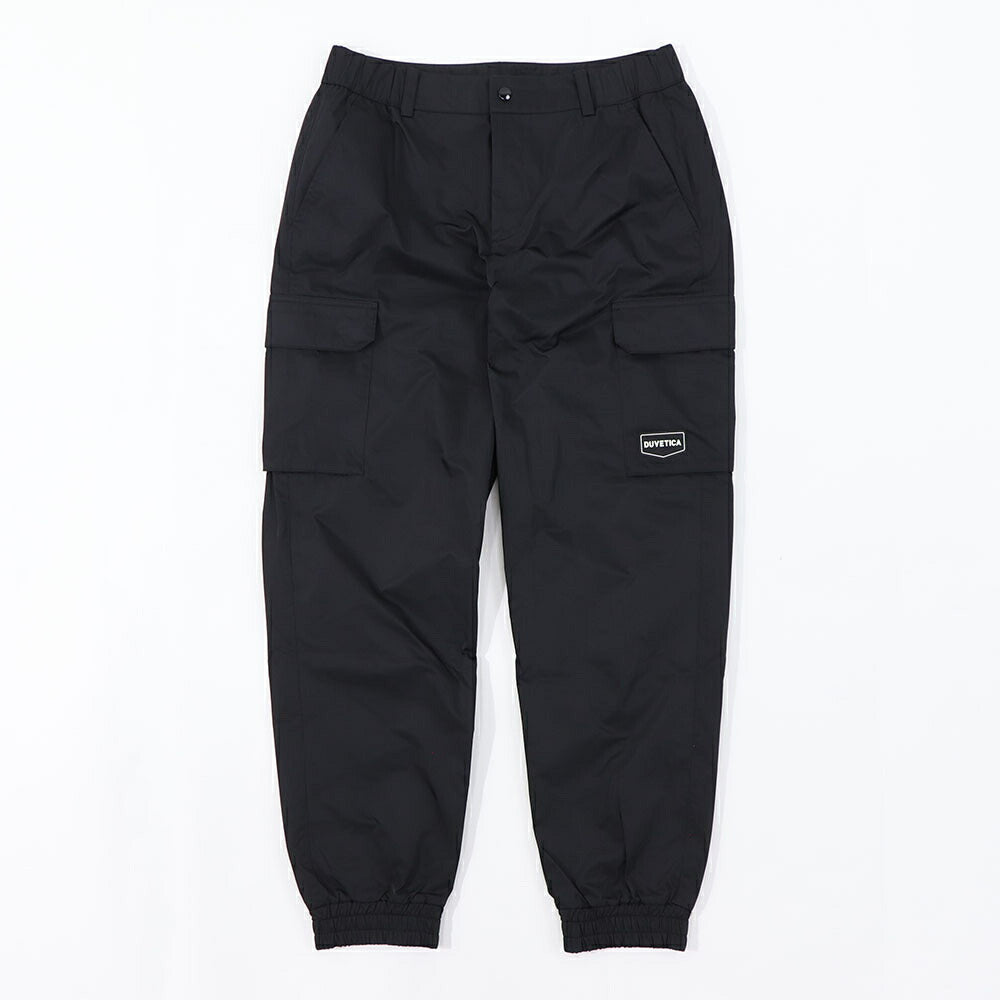 DUVETICA ブラック カーゴパンツ VUPT01111