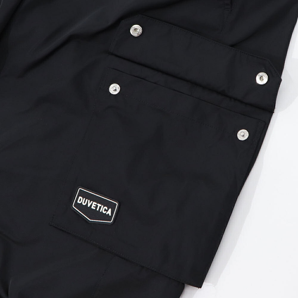 DUVETICA ブラック カーゴパンツ VUPT01111