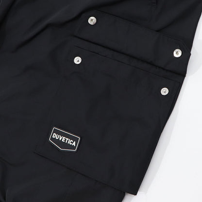 DUVETICA ブラック カーゴパンツ VUPT01111