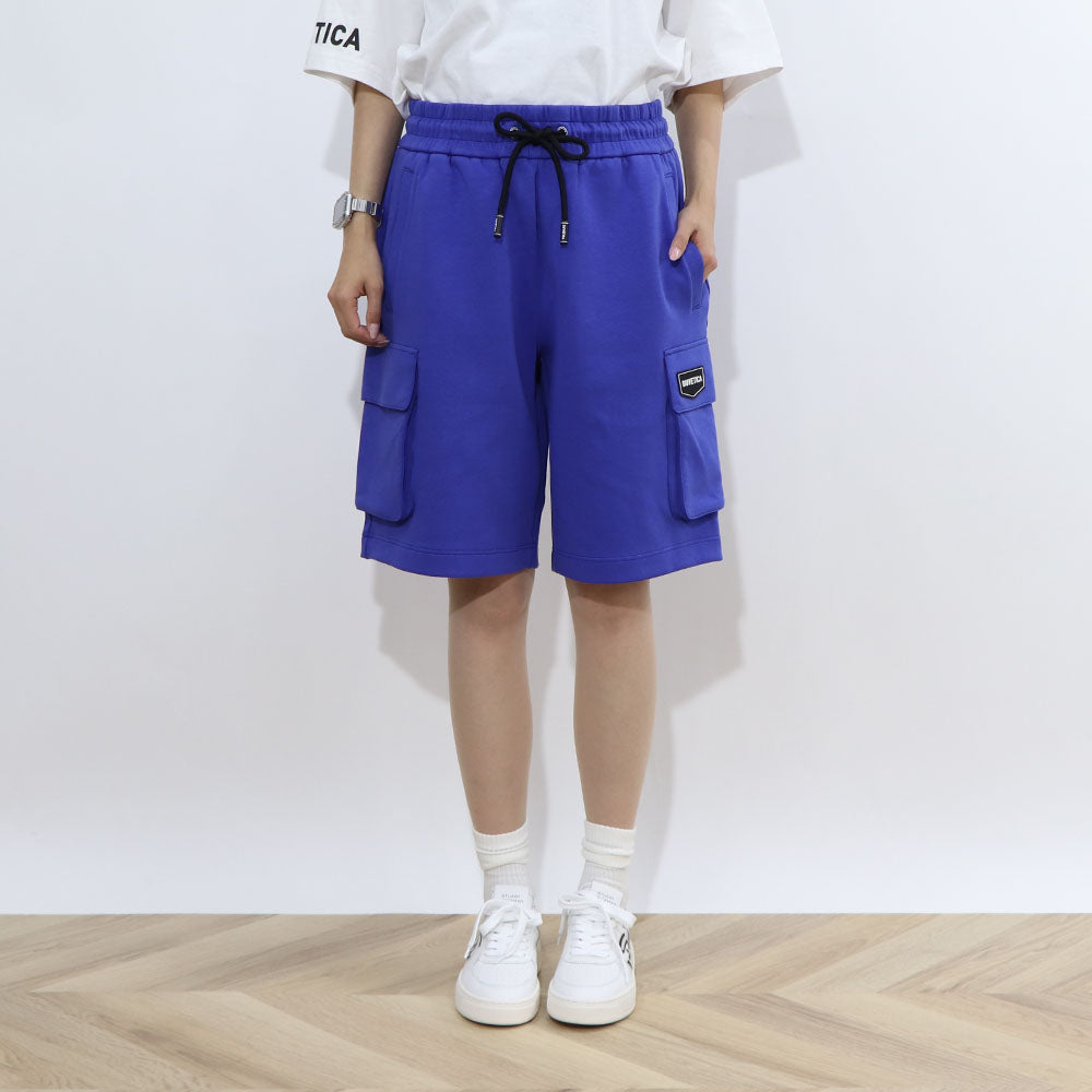 DUVETICA ショートパンツ  ブルー ブラック ハーフパンツ スエット VUSP41131