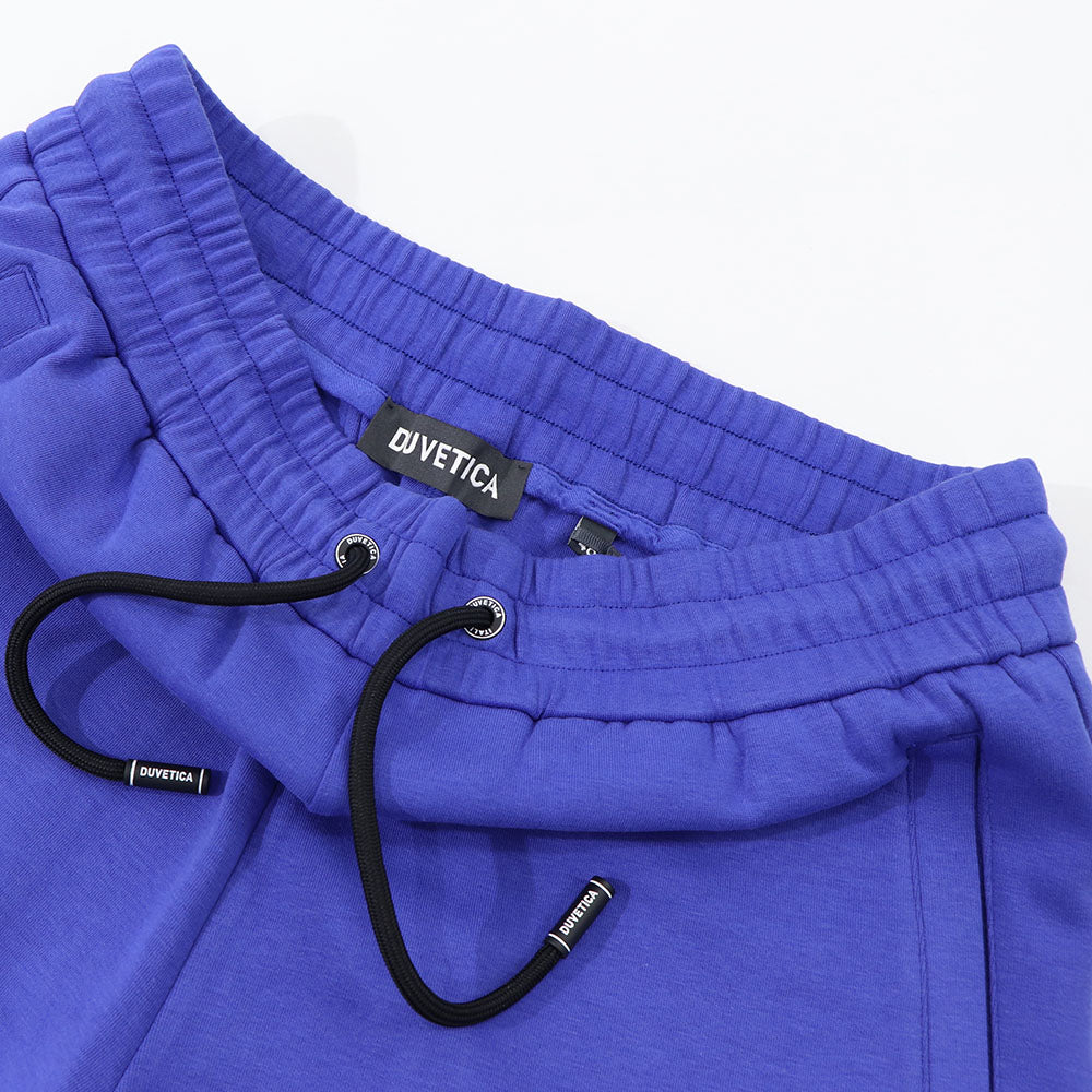 DUVETICA ショートパンツ  ブルー ブラック ハーフパンツ スエット VUSP41131