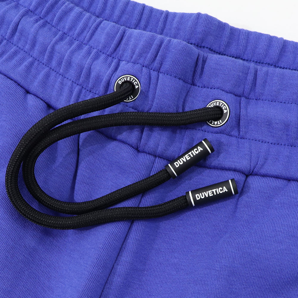 DUVETICA ショートパンツ  ブルー ブラック ハーフパンツ スエット VUSP41131