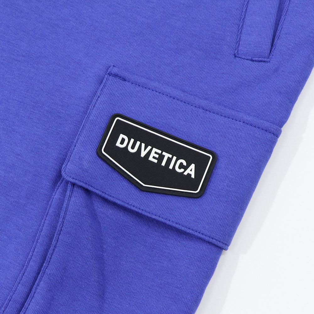 DUVETICA ショートパンツ  ブルー ブラック ハーフパンツ スエット VUSP41131