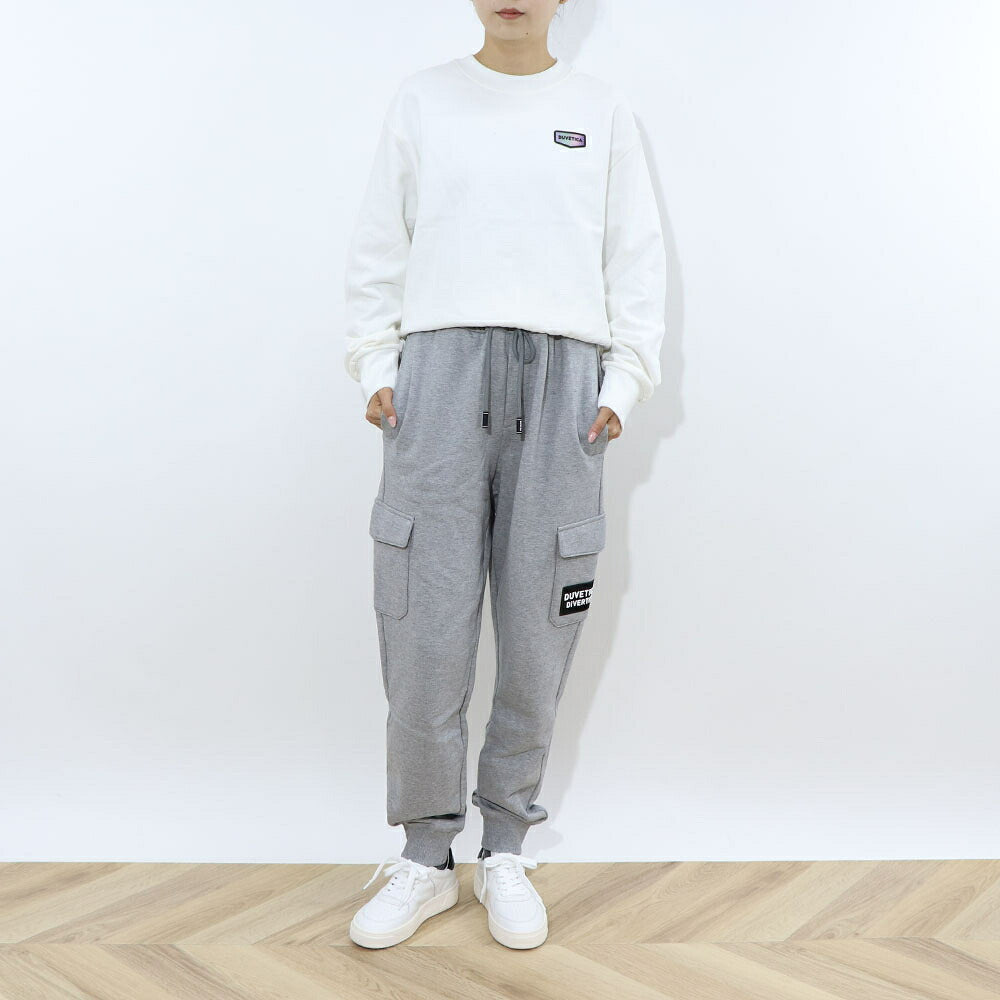 DUVETICA グレー スウェットパンツ VUTP00214