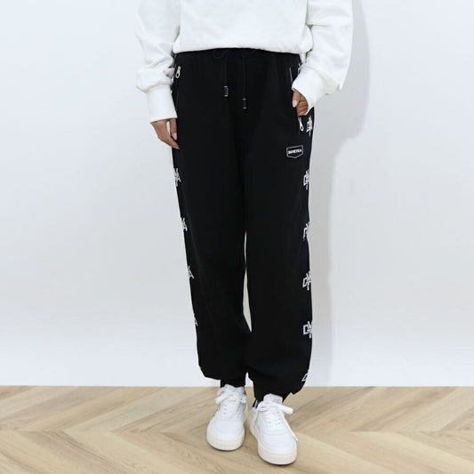 DUVETICA ブラック スウェットパンツ ジョガーパンツ  VUTP80111