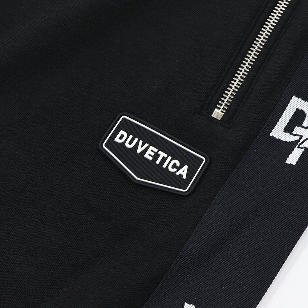 DUVETICA ブラック スウェットパンツ ジョガーパンツ  VUTP80111
