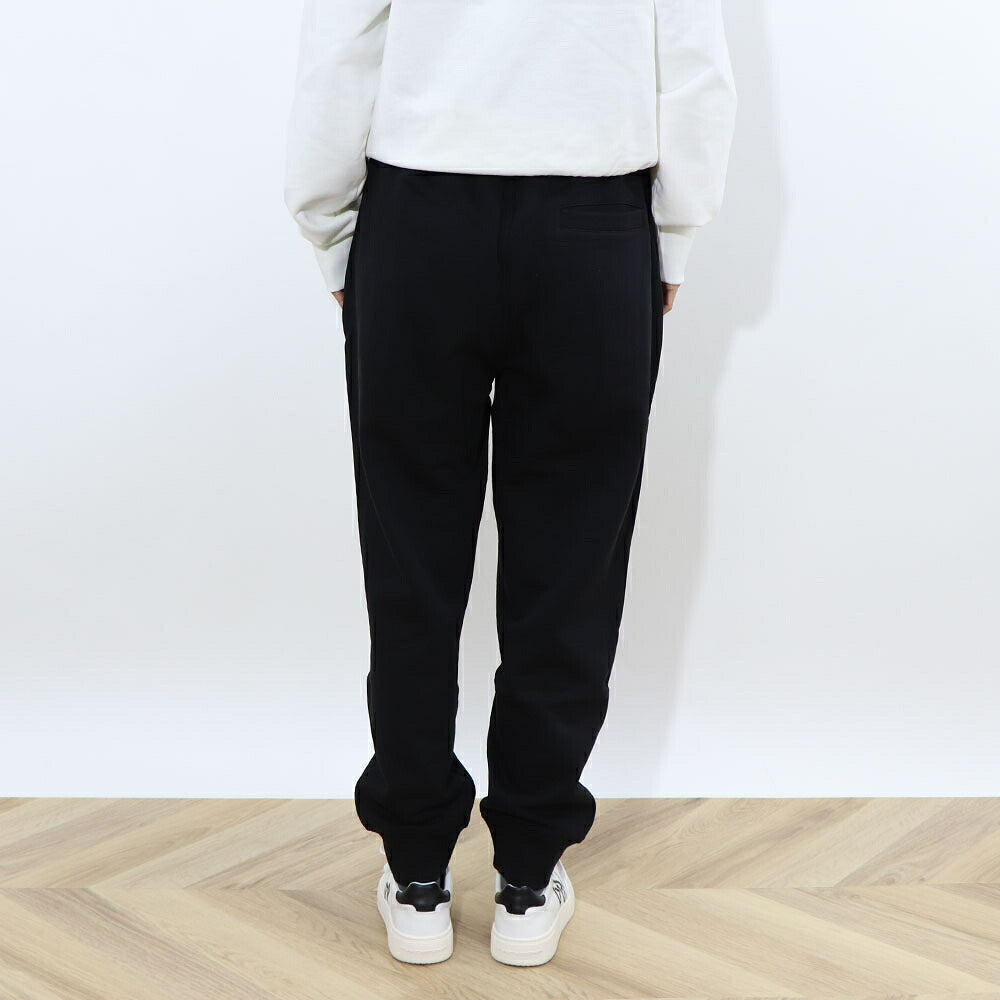 DUVETICA ホワイト ブラック スウェットパンツ ジョガーパンツ VXTP00114