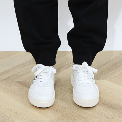 DUVETICA ホワイト ブラック スウェットパンツ ジョガーパンツ VXTP00114