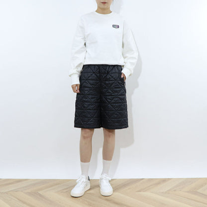 DUVETICA ショートパンツ ブラック キルティング VDSP00116