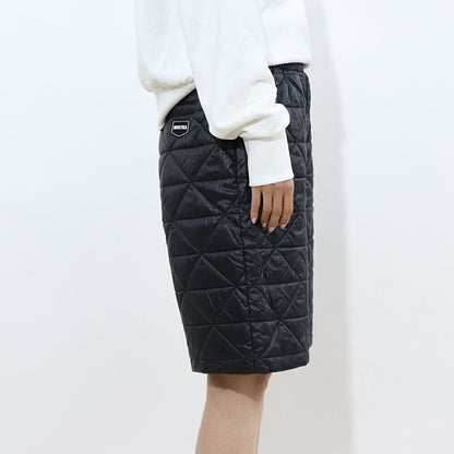 DUVETICA ショートパンツ ブラック キルティング VDSP00116