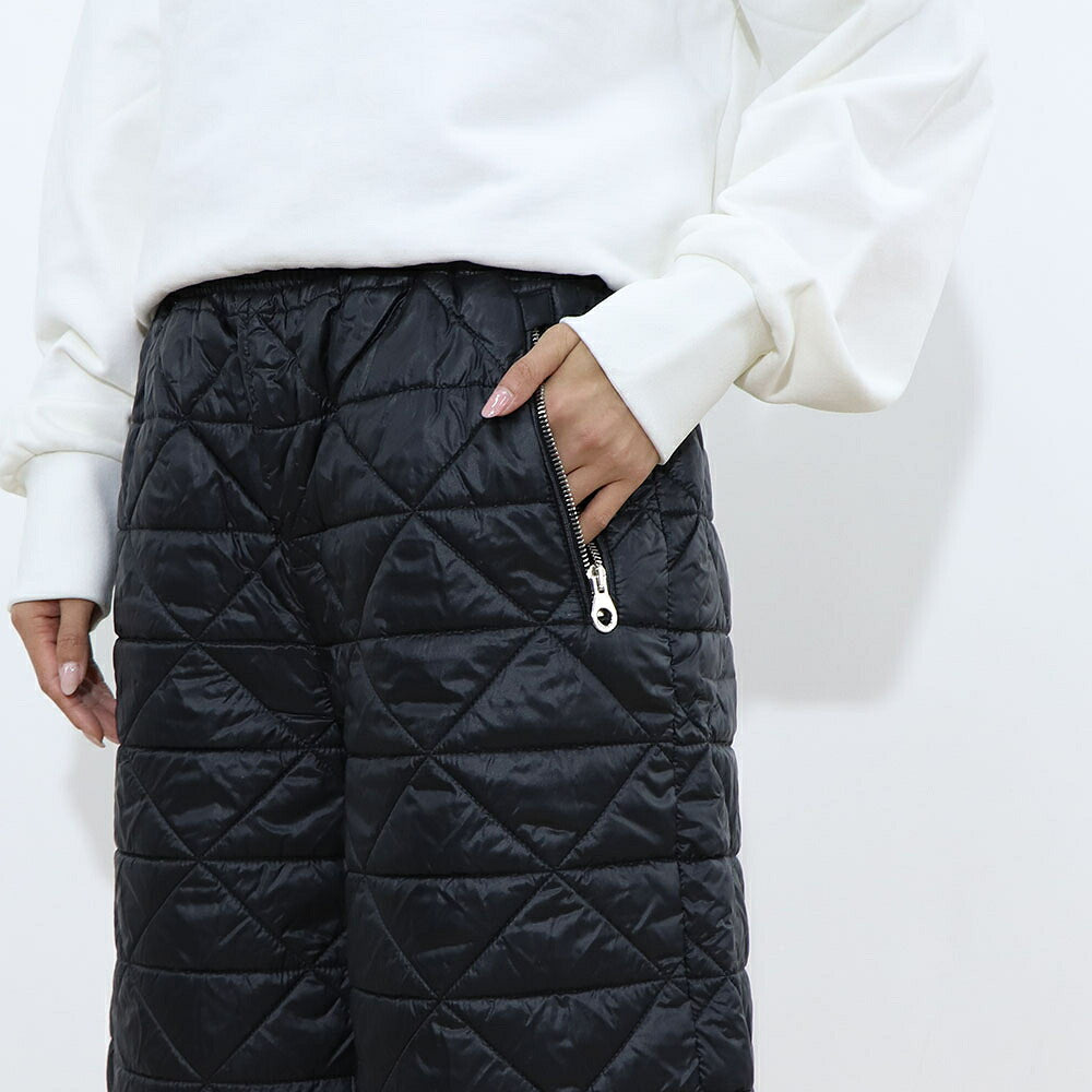 DUVETICA ショートパンツ ブラック キルティング VDSP00116