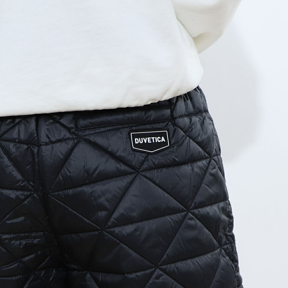 DUVETICA ショートパンツ ブラック キルティング VDSP00116