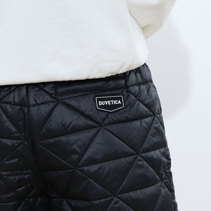 DUVETICA ショートパンツ ブラック キルティング VDSP00116