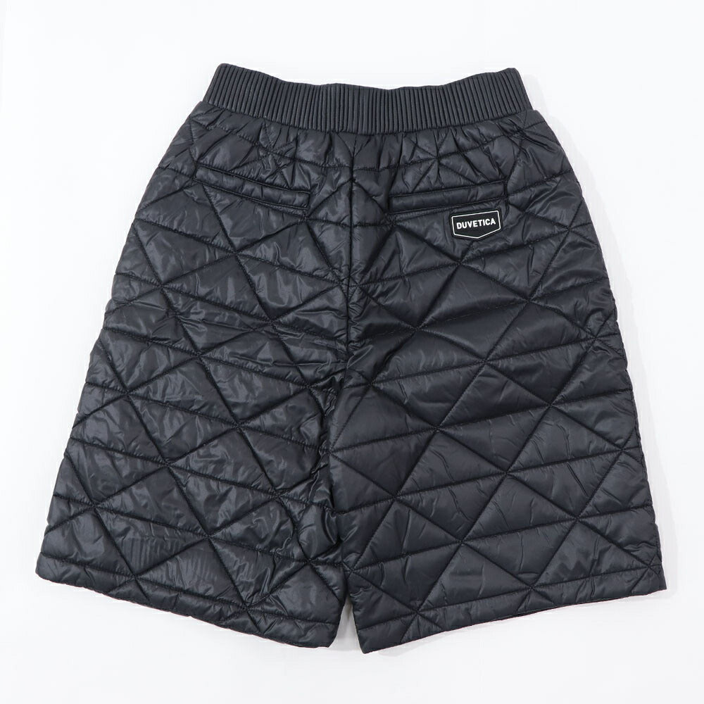 DUVETICA ショートパンツ ブラック キルティング VDSP00116